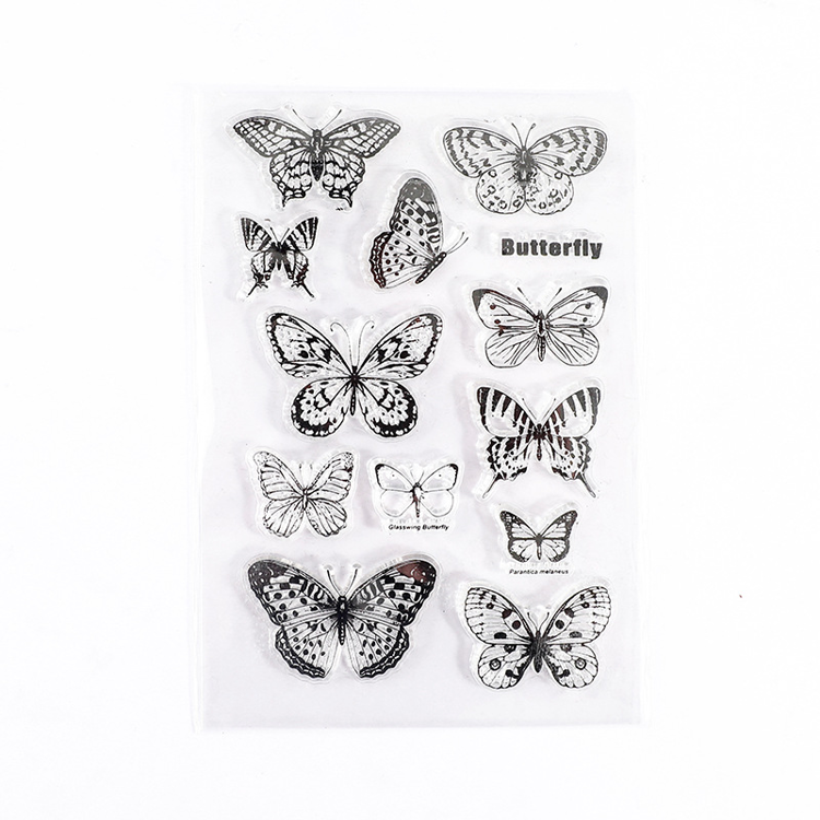 Silicone Stamp Butterfly