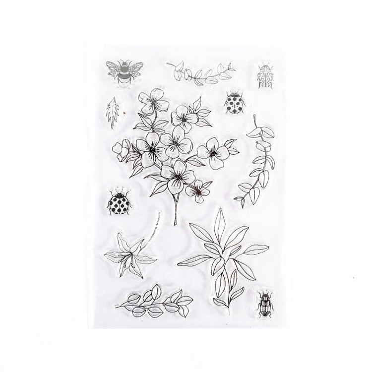 Silicone Stamp Flower