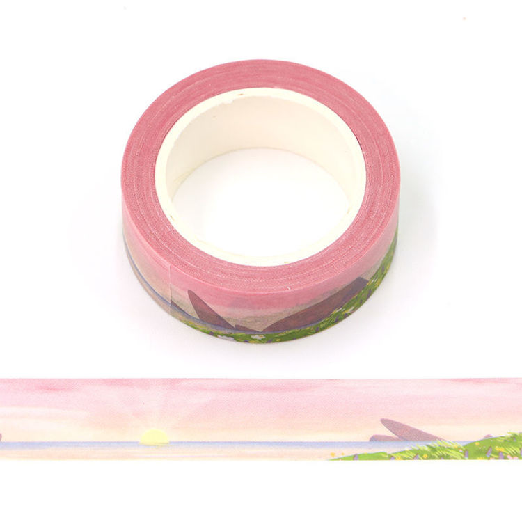 15mm x 10m CMYK Outdoor Scenery Washi Tape