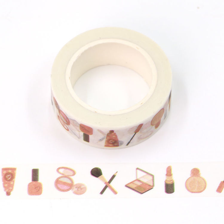 15mm x 10m CMYK Cosmetics Washi Tape