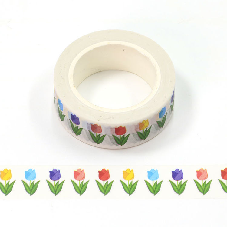 15mm x 10m CMYK Tulip Washi Tape