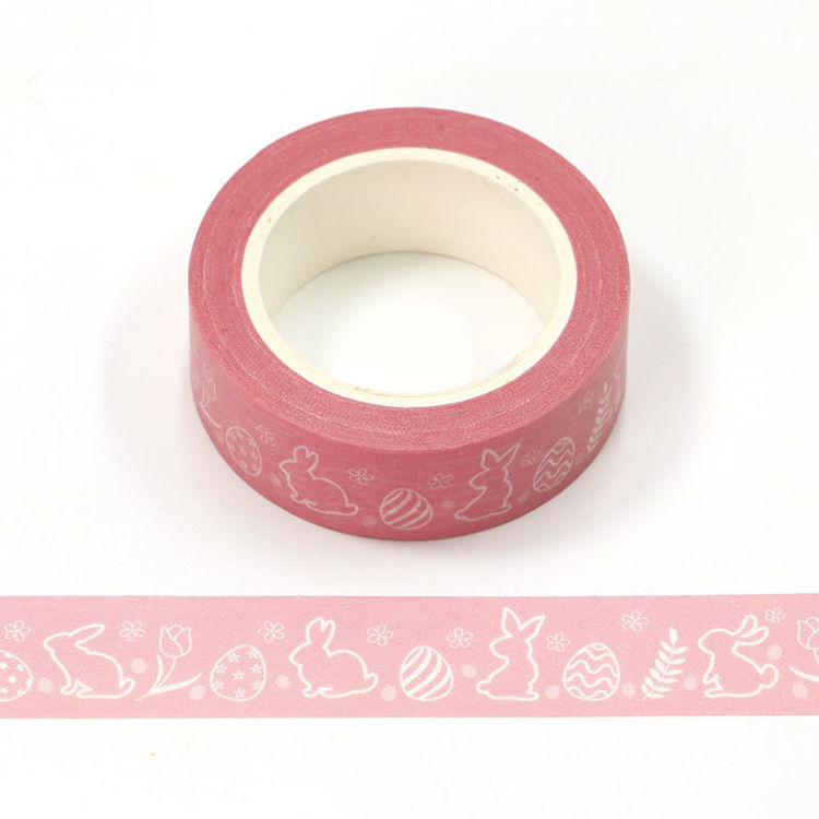 Syntego Pink And Rose Gold Foil Heart Washi Tape – 15mm X 10 Meters, Decorative Craft Tape