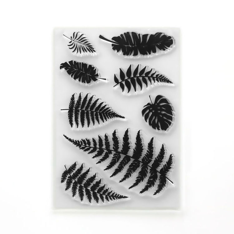 Silicone Stamp Ferns