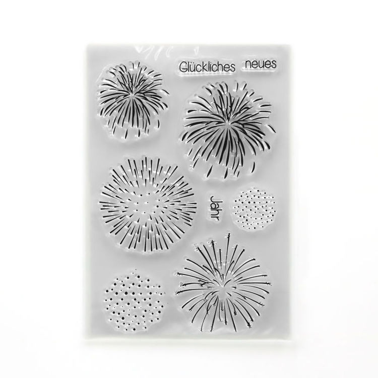 Silicone Stamp Firework