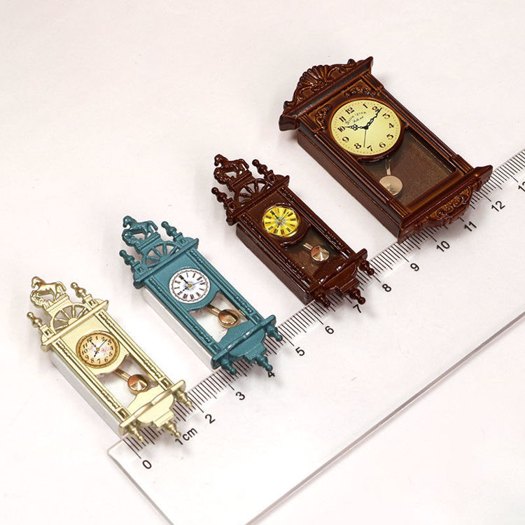 Mini Blue Small Pendulum Clock