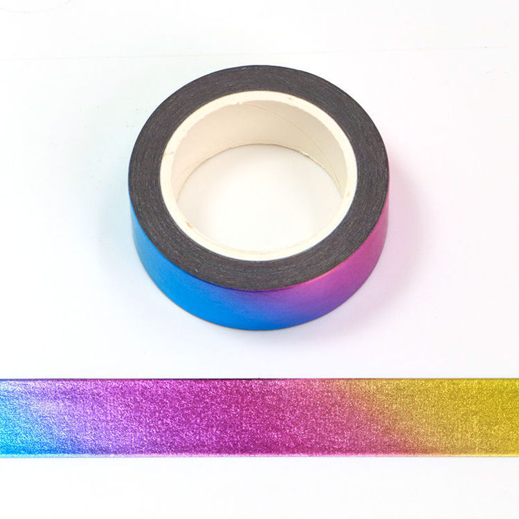 Rainbow Foil Washi Tape