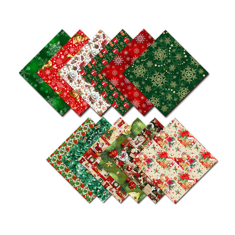 6" Scrapbook Paper  Merry Christmas 03