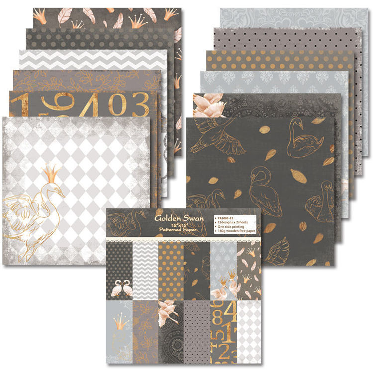 12" Scrapbook Paper  PA2003-12