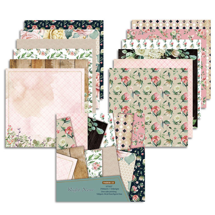 12" Scrapbook Paper  PA2018-12