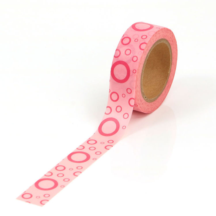 图片 粉色气泡和纸胶带