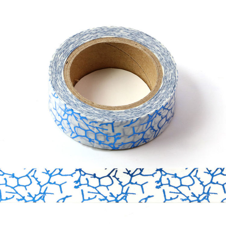 Picture of Bule foil line washi tape