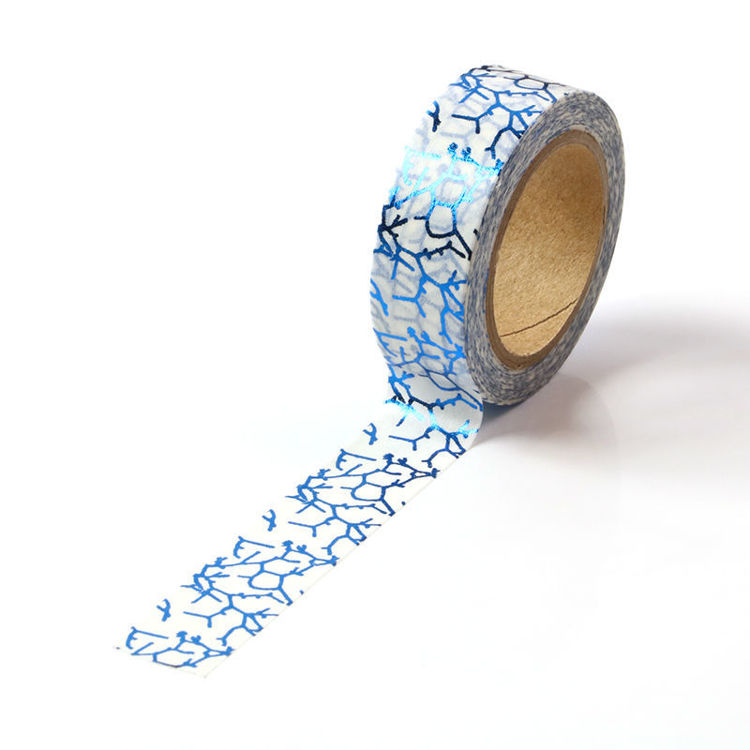 Picture of Bule foil line washi tape