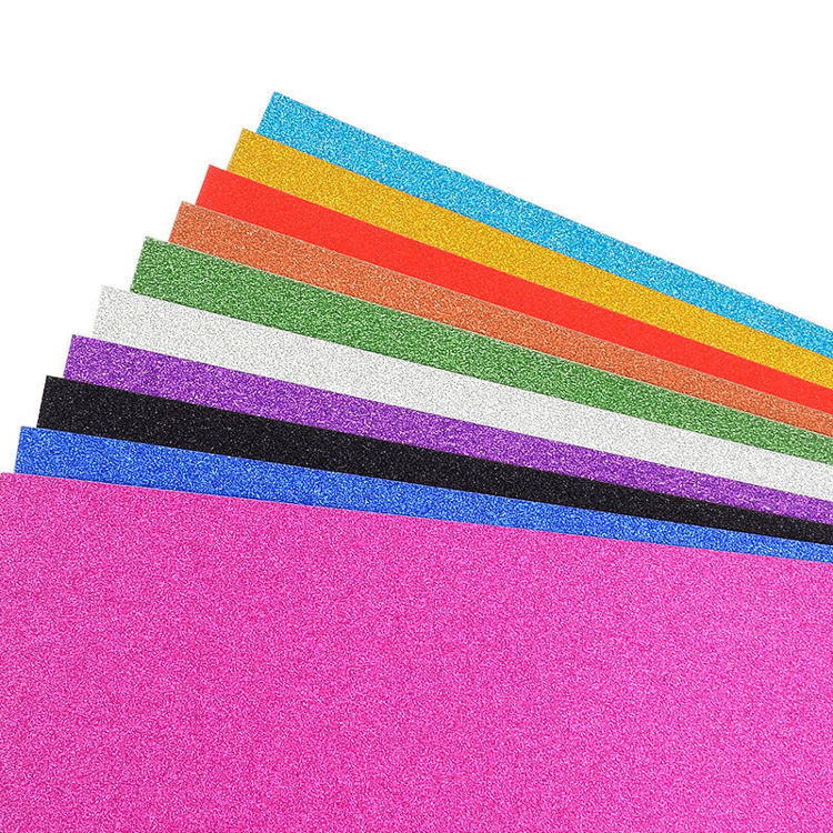 A4 Glitter Cardstock Sticker Mix Color