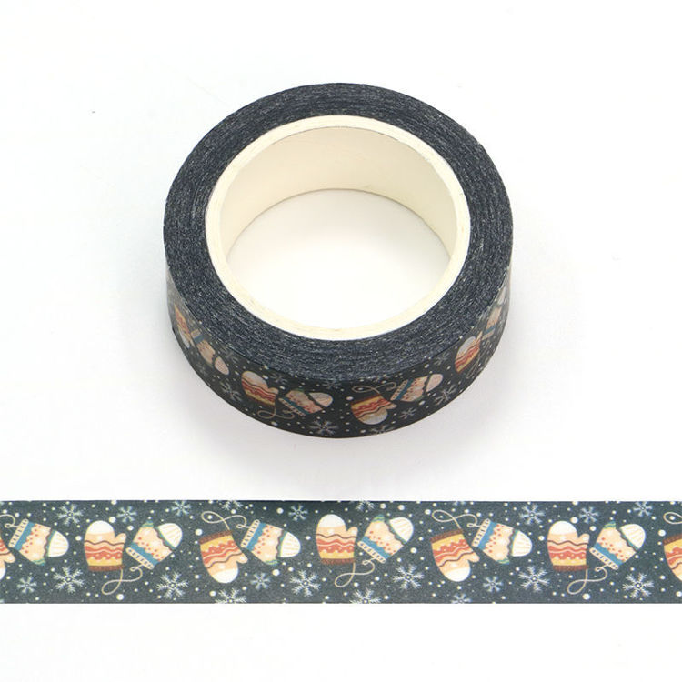 15mm x 10m CMYK Gloves Pattern Washi Tape