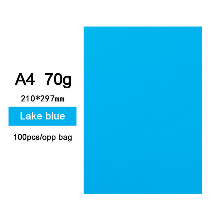 70g A4 Colored Cardstock Blue