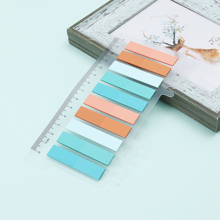 5 Color ‎Ruler Transparent Index Tab Glacier