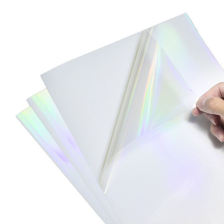 A4 Laser Sticker Transparent Plain