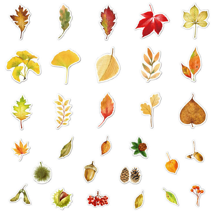 PVC Sticker Leaves