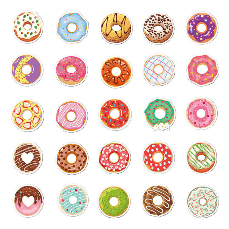 Vinyl Sticker Doughnut