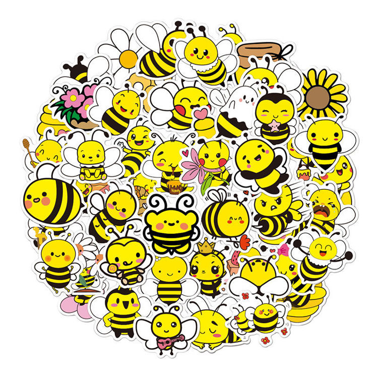 Vinyl Sticker Bee