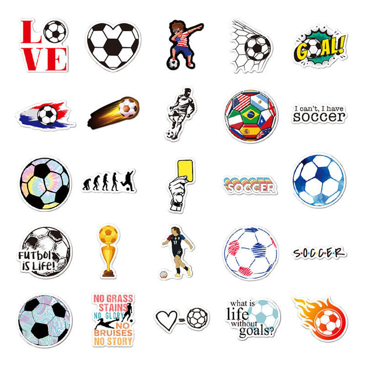 Vinyl Sticker Football A