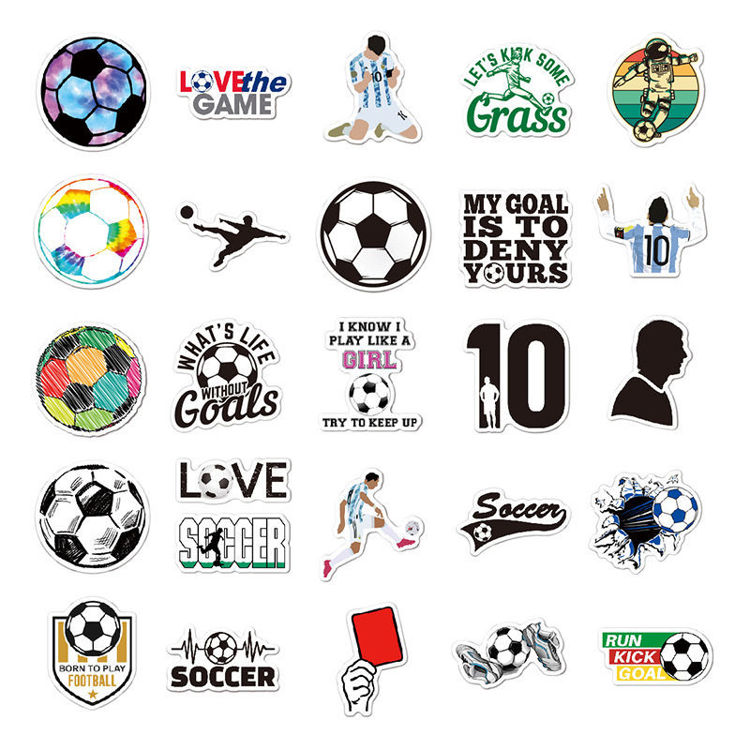 Vinyl Sticker Football A