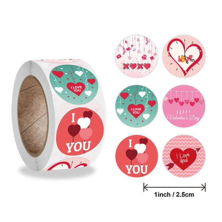 Valentine Heart Stickers 8
