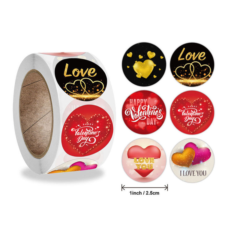 Valentine Heart Stickers 9
