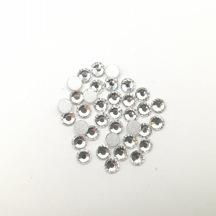 2.8mm Flat Back Crystal Rhinestone White